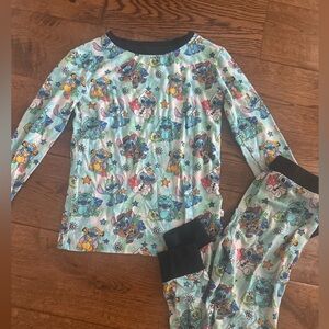 Bamboo Necessities Stitch Disney PJ Set Size 4T